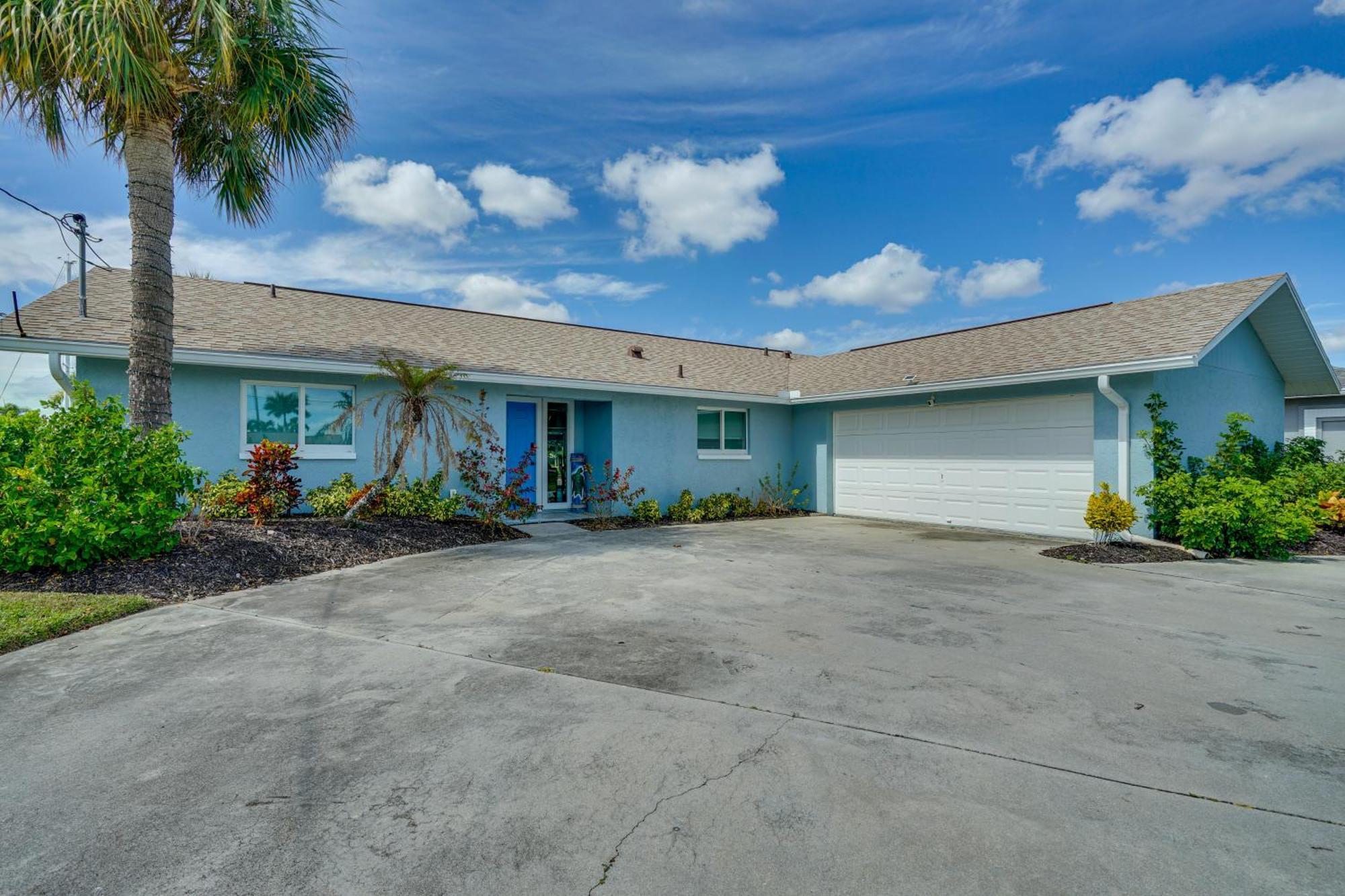 Beachy Cape Coral Home - Swim, Fish, Boat! Exteriér fotografie