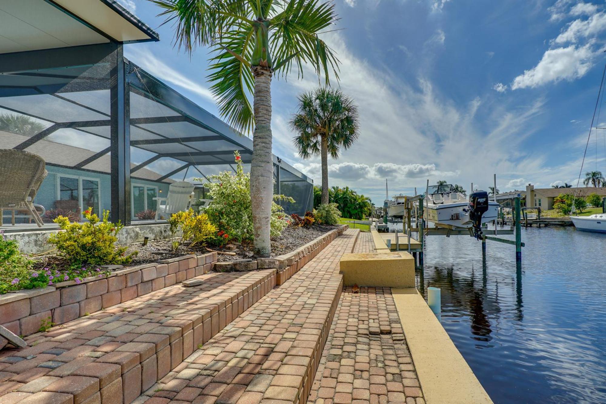 Beachy Cape Coral Home - Swim, Fish, Boat! Exteriér fotografie