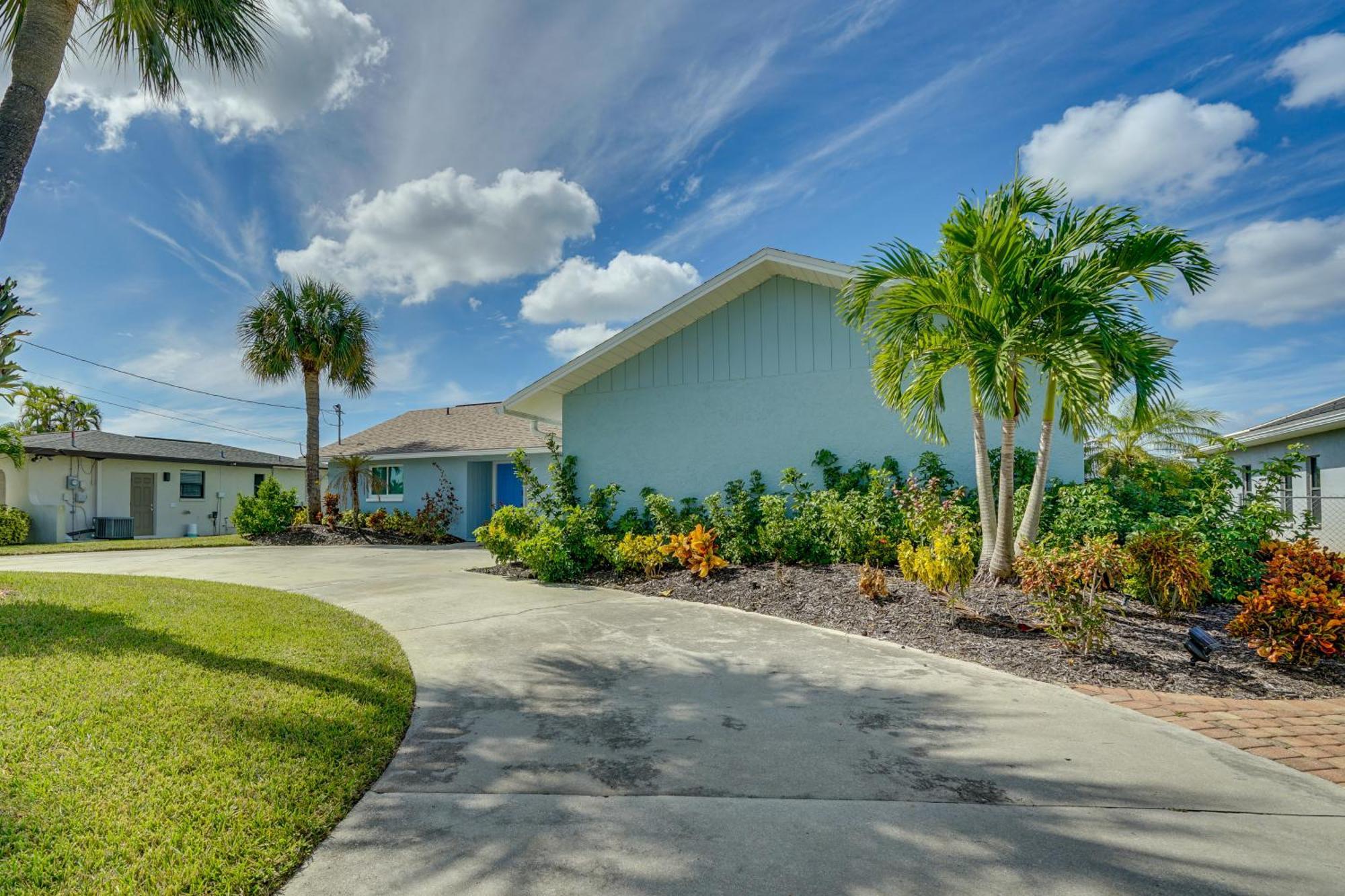 Beachy Cape Coral Home - Swim, Fish, Boat! Exteriér fotografie